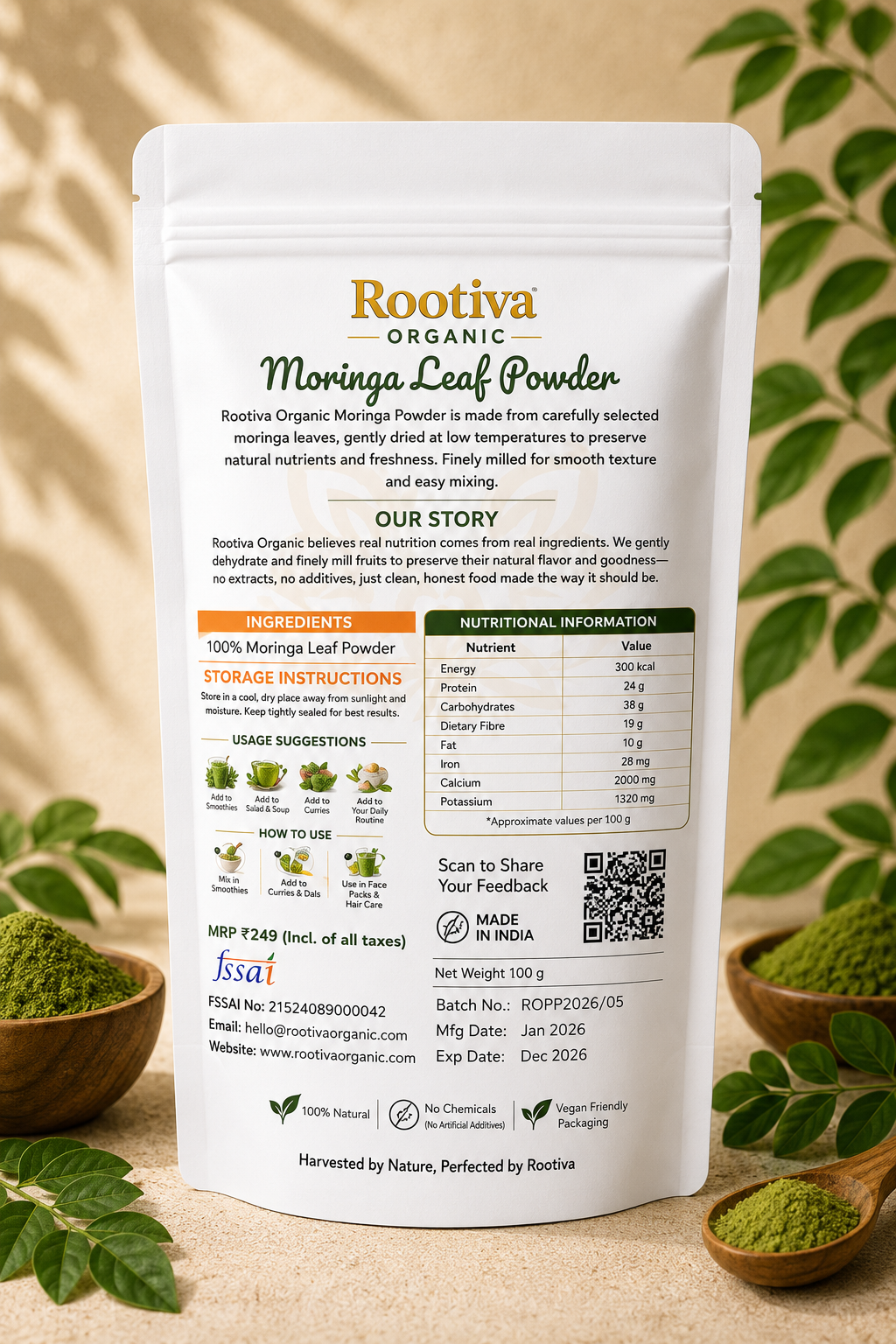 Moringa Powder gallery image 2